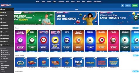 betfred lotto checker.